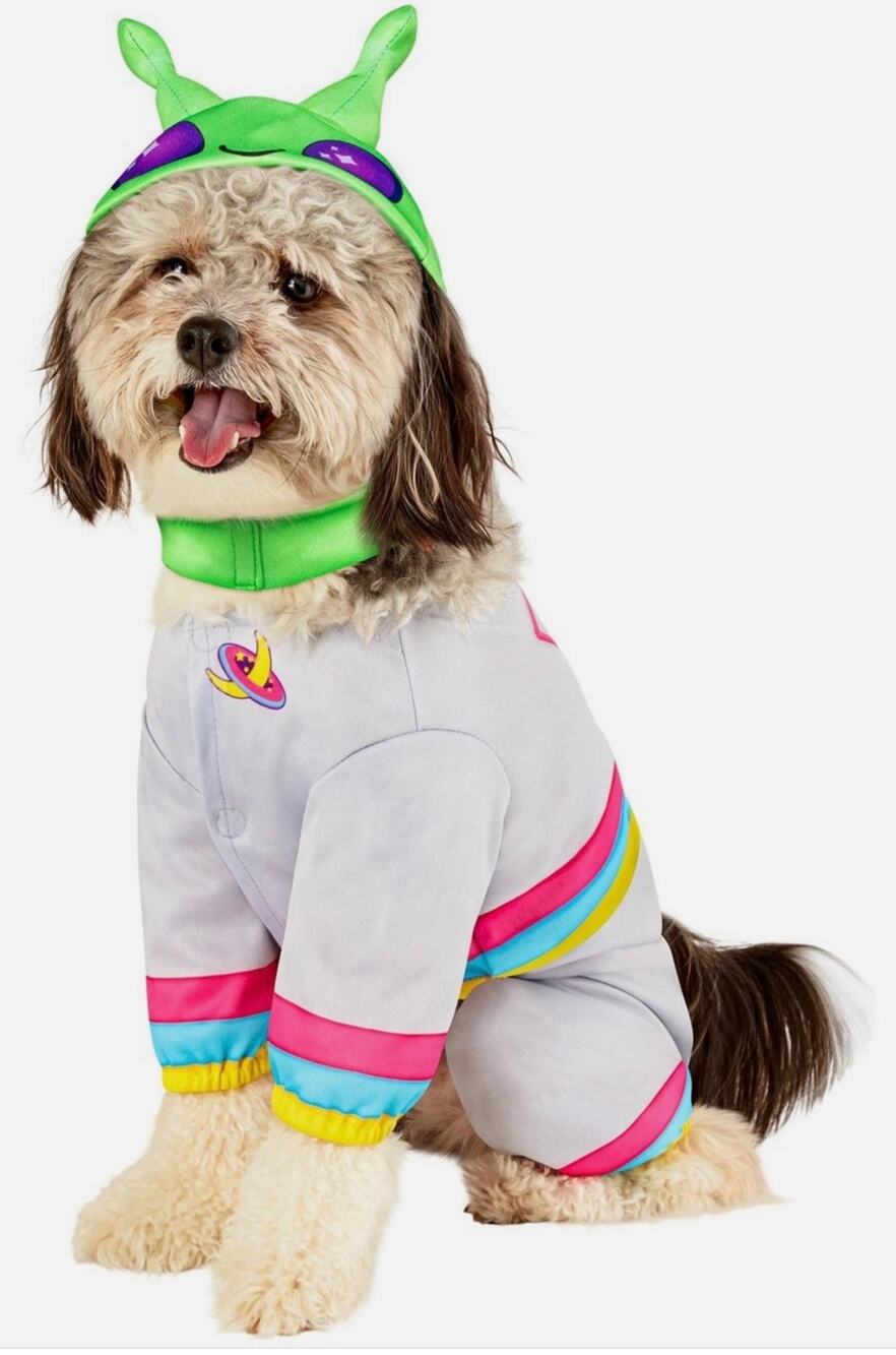 Rubie’s Outer Space Alien Pet Costume Small NIP Dog Halloween UFO Outfit